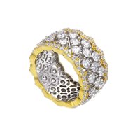 Ring Gogo Woman in Silver Cubic Zirconia 275126M18